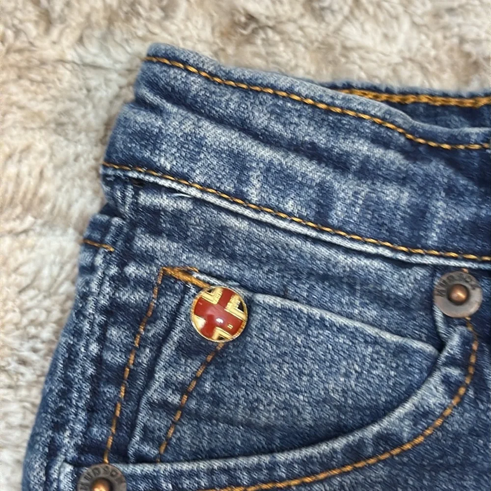 Hudson jean shorts girls XSmall dark wash denim classic preppy quiet luxury